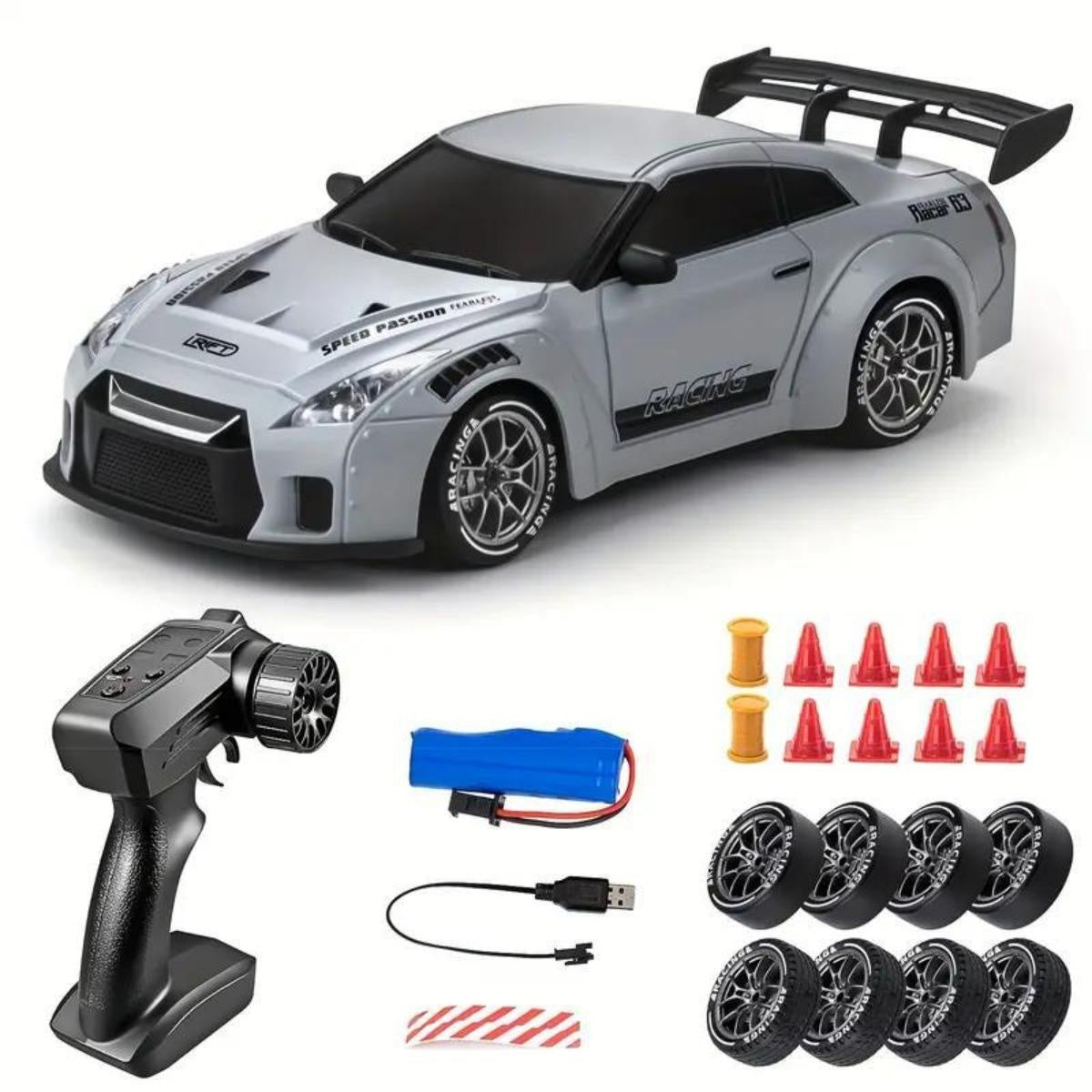 1:24 4WD RC Drift Car with LED Lights