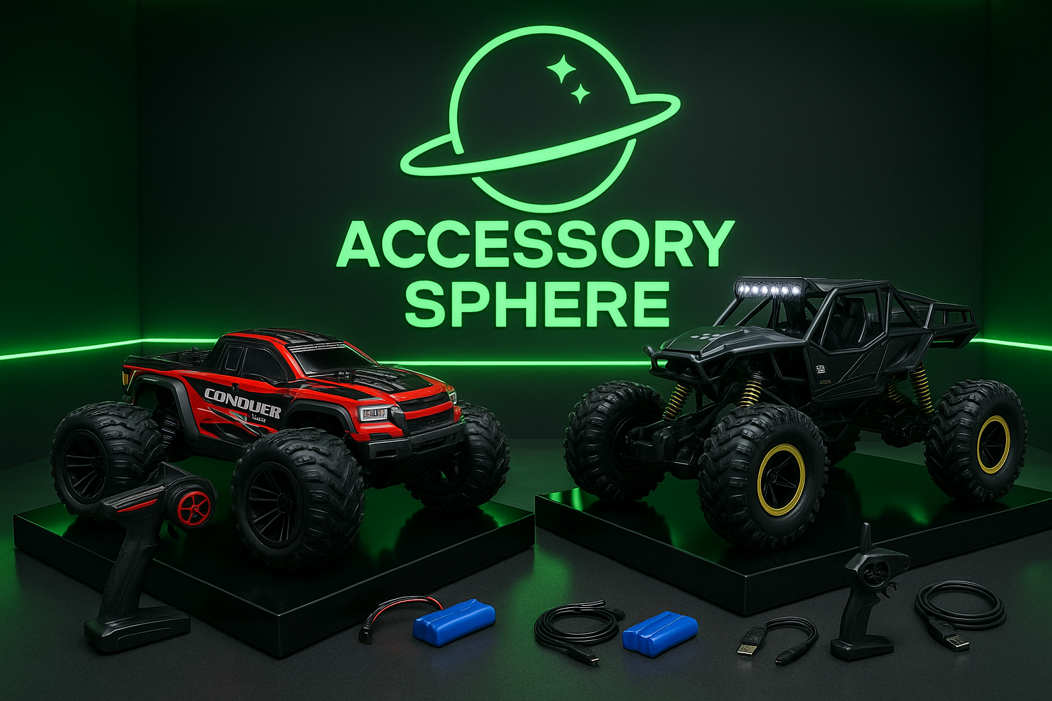 Accessory Sphere RC truck display