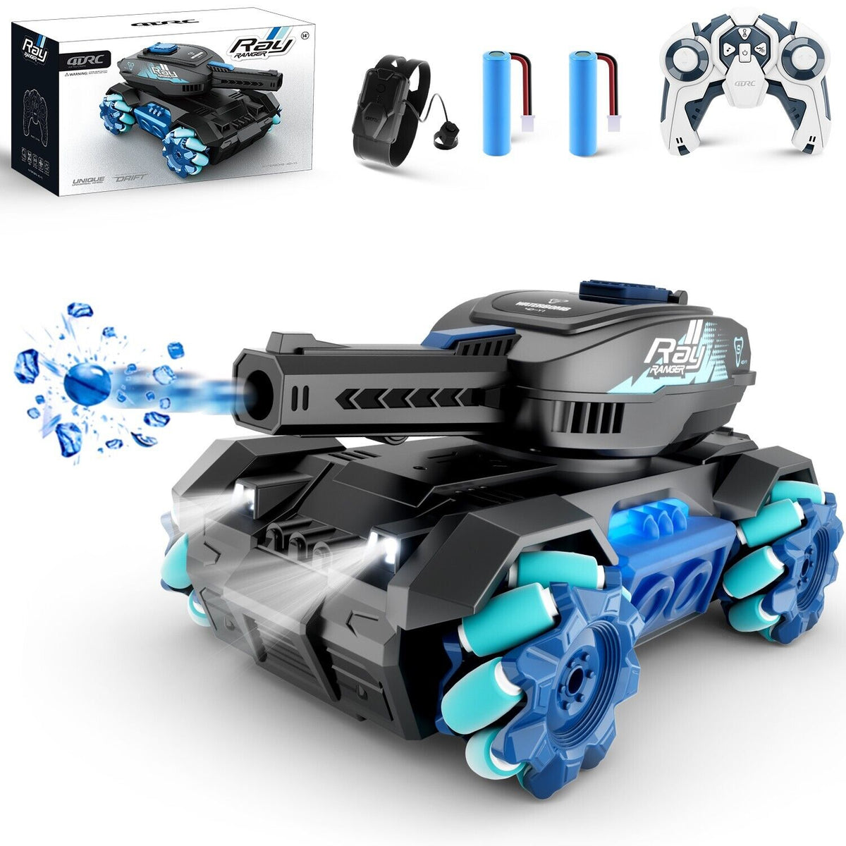 4WD RC Tank with Gesture Control