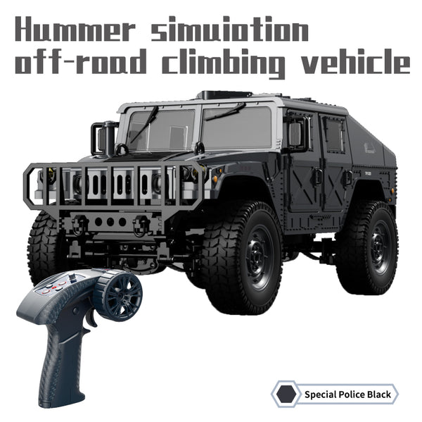 RC Crawler, 4WD Military Car With Cannon And Winch Accessory, RTR Off-Road Remote Control Cars For Linkage Carlights And Steering Wheel